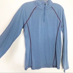 Orvis dri release blue shirt size small